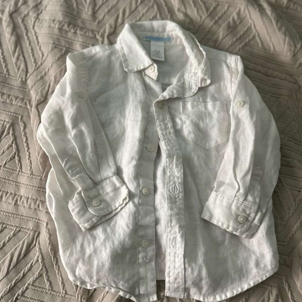 Janie & Jack Button Down 12-18 mo
